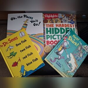 Dr. Seuss Vibrant Hardcover Book Collection Plus
